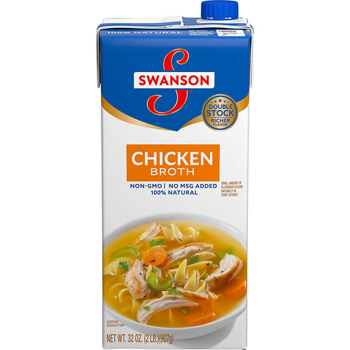 SWANSON CHICKEN BROTH 32 OZ