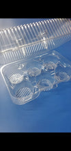 CLEAR HINGED CUPCAKE HOLDER  6CT