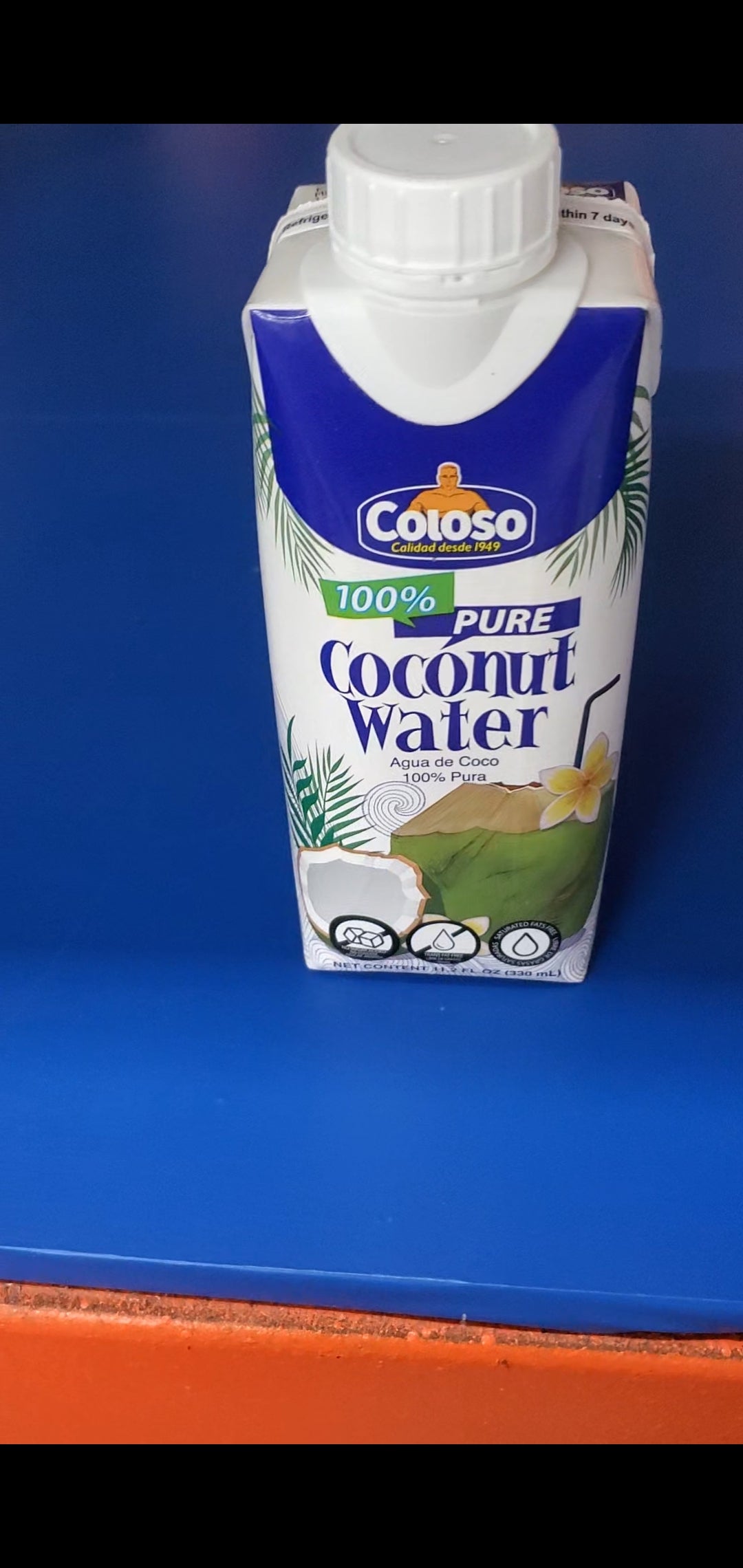 COLOSO COCONUT WATER WITH PULP 11.2 OZ