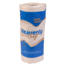 Heavenly Soft 2-Ply Perforated Roll Towels, White, 8 Inch, 60 Sheets per Roll,