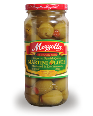 Mezzetta Spanish Queen Martini Olives Marinated  10 oz