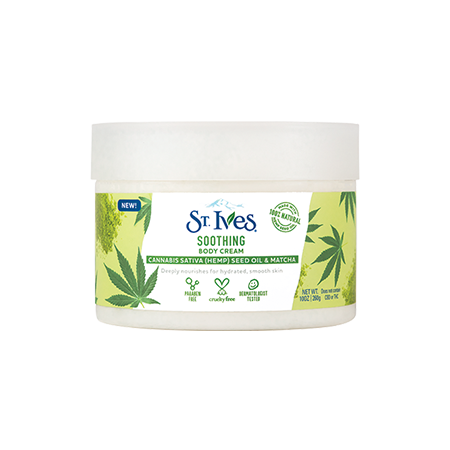 ST IVES CANNABIS SATIVA HEMP BODY CREAM