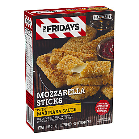 TGIF MOZZARELLA STICKS WITH MARINARA SAUCE 11.0 OZ