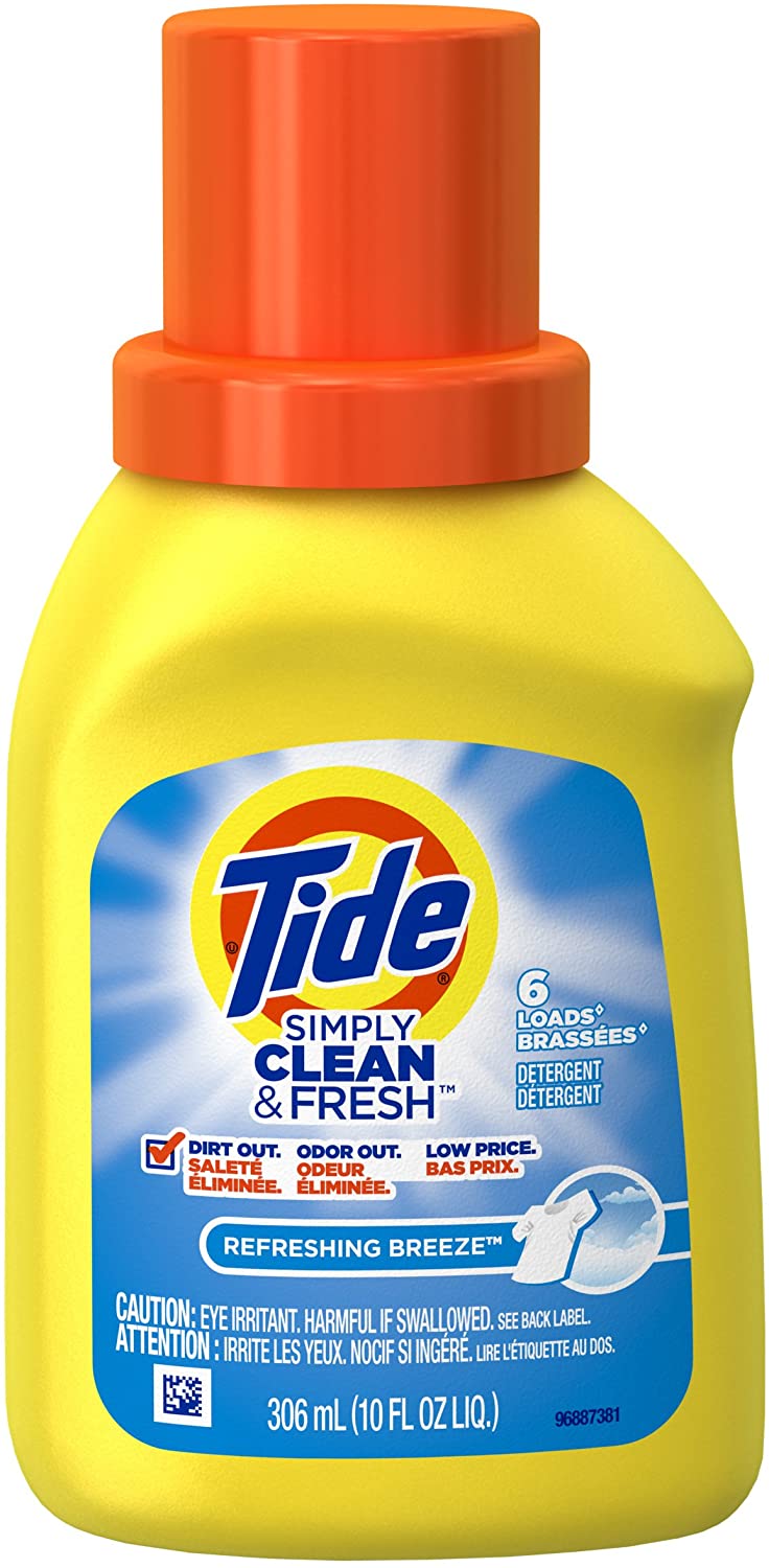 TIDE SIMPLY CLEAN & FRESH LAUNDRY DETERGENT 10 OZ