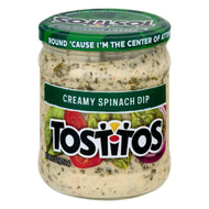 TOSTITOS SALSA SPINACH DIP 15 OZ