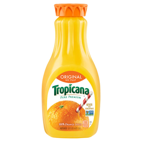 TROPICANA ORIGINAL NO PULP ORANGE JUICE 52 OZ