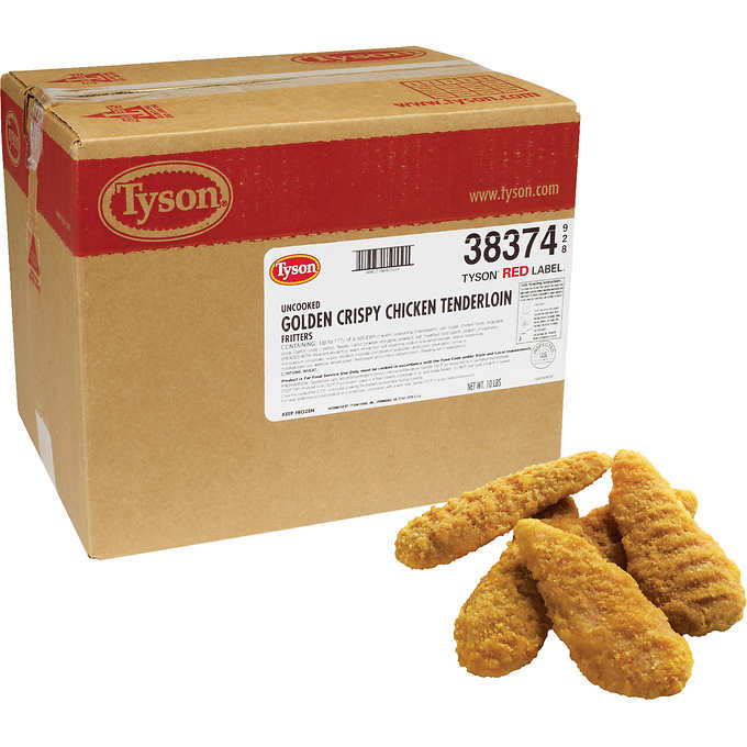 Tyson Red Label TYSON RED LABEL GOLDEN CRISPY CHICKEN TENDERLOIN 5 LB – RockMart 340