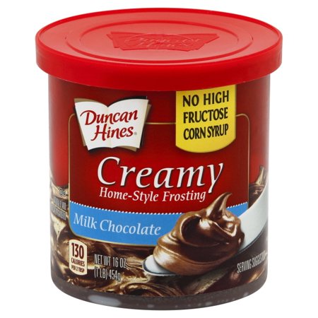 DUNCAN HINES HOME STYLE MILK CHOCOLATE FROSTING 16 OZ