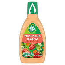 WISH BONE THOUSAND ISLANDS SALAD DRESSING 15 OZ