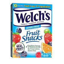 Welch's Fruit Snacks 10 ct .8 oz Packs