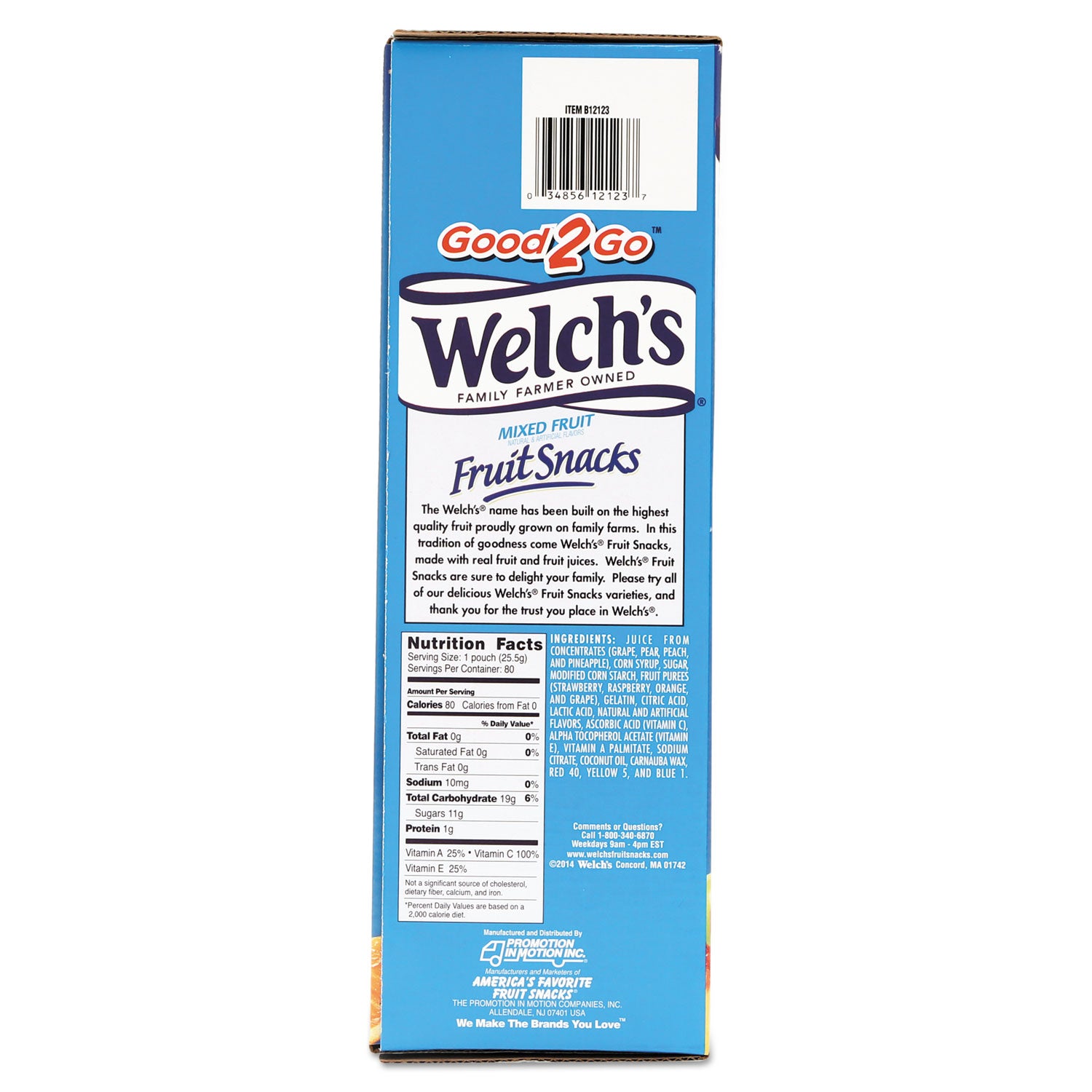 Welch's Fruit Snacks 10 ct .9 oz Packs