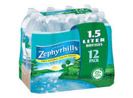 ZEPHYRHILLS WATER 1.5 L 12 PACK