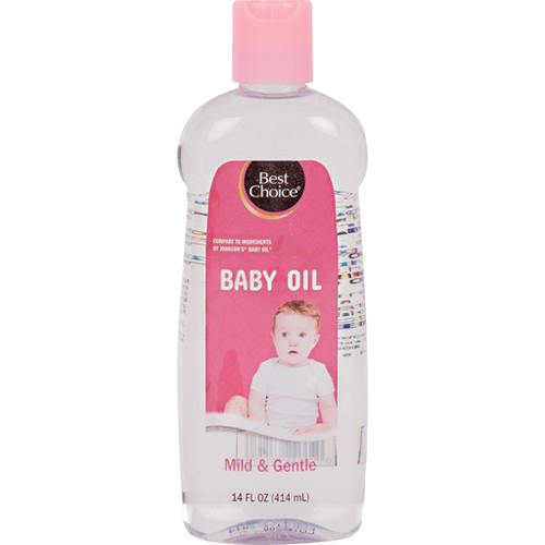 BEST CHOICE BABY OIL  14 oz
