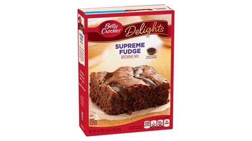 Betty Crocker Supreme Fudge Brownie Mix, 19.1 oz