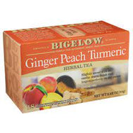 bigelow ginger peach tumeric 18 ct