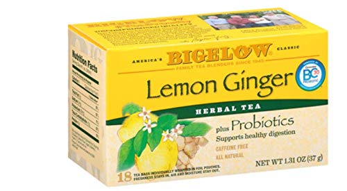 bigelow lemon ginger 18 ct