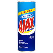 AJAX POWDER CLEANER WITH BLEACH 21 OZ