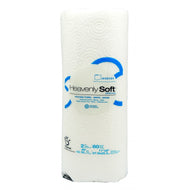 Heavenly Soft 2-Ply Perforated Roll Towels, White, 8 Inch, 60 Sheets per Roll,