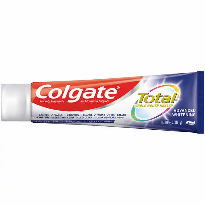 COLGATE TOTAL ADVANCED WHITENING TOOTHPASTE 6.4 OZ