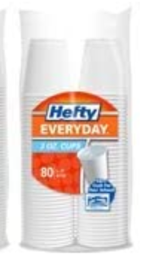 HEFTY EZ GRIP BATHROOM CUPS-80 CT