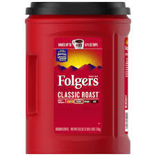 Folgers Classic Roast Ground Coffee 43.5 oz