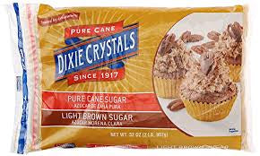 DIXIE CRYSTALS LIGHT BROWN SUGAR 32 OZ