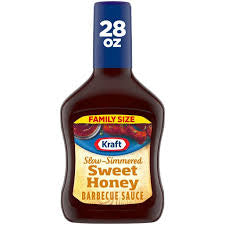 KRAFT SWEET HONEY BBQ SAUCE 28 OZ FAMILY SIZE