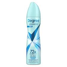 DEGREE MOTION SENSE SHOWER CLEAN DRY SPRAY 3.8 OZ