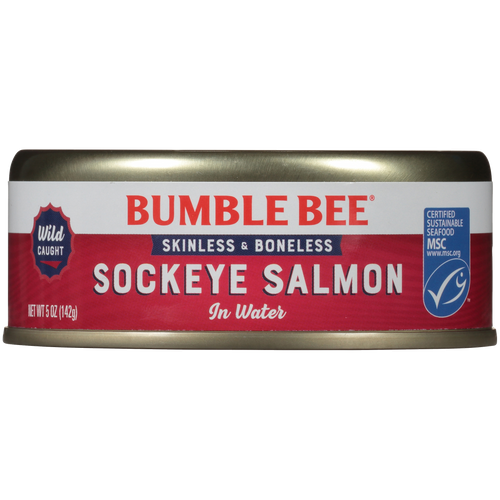 BUMBLE BEE RED SOCKEYE SALMON 5 OZ