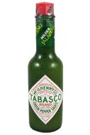 MCILHENNEY TABASCO GREEN HOT JALAPENO PEPPER SAUCE 2 OZ