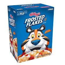 Kellogg's Frosted Flakes, Breakfast Cereal 55 oz 2 Bag