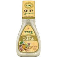 K EN'S CREAMY CAESAR WITH ROASTED GARLIC DRESSING 9 OZ