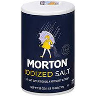 Morton Salt Iodized Salt 26 oz