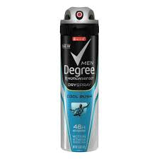 DEGREE MEN MOTION SENSE COOL RUSH DRY SPRAY 3.8 OZ