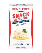 BUMBLE BEE ON THE RUN CHICKEN SALAD WITH CRACKERS 3.5 OZ