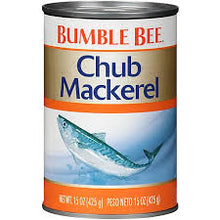 BUMBLE BEE CHUB MACKEREL 15 oz