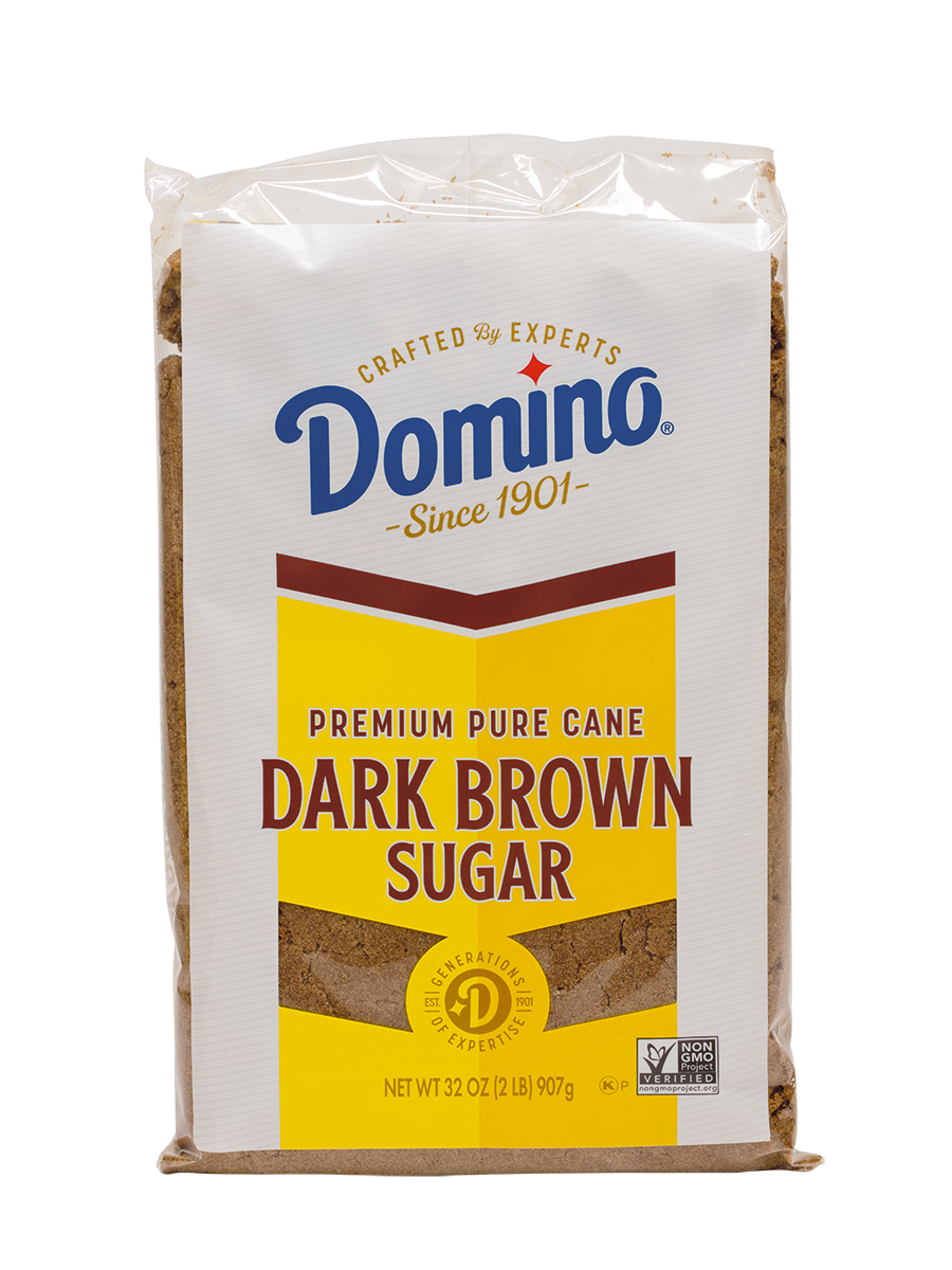 Domino Premium Pure Cane Dark Brown Sugar 1 Lb