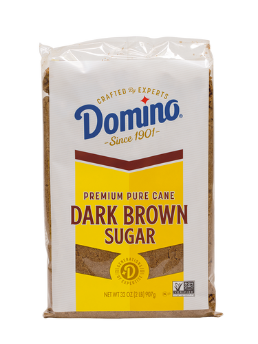 Domino Premium Pure Cane Dark Brown Sugar 1 Lb