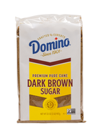 Domino Premium Pure Cane Dark Brown Sugar 1 Lb