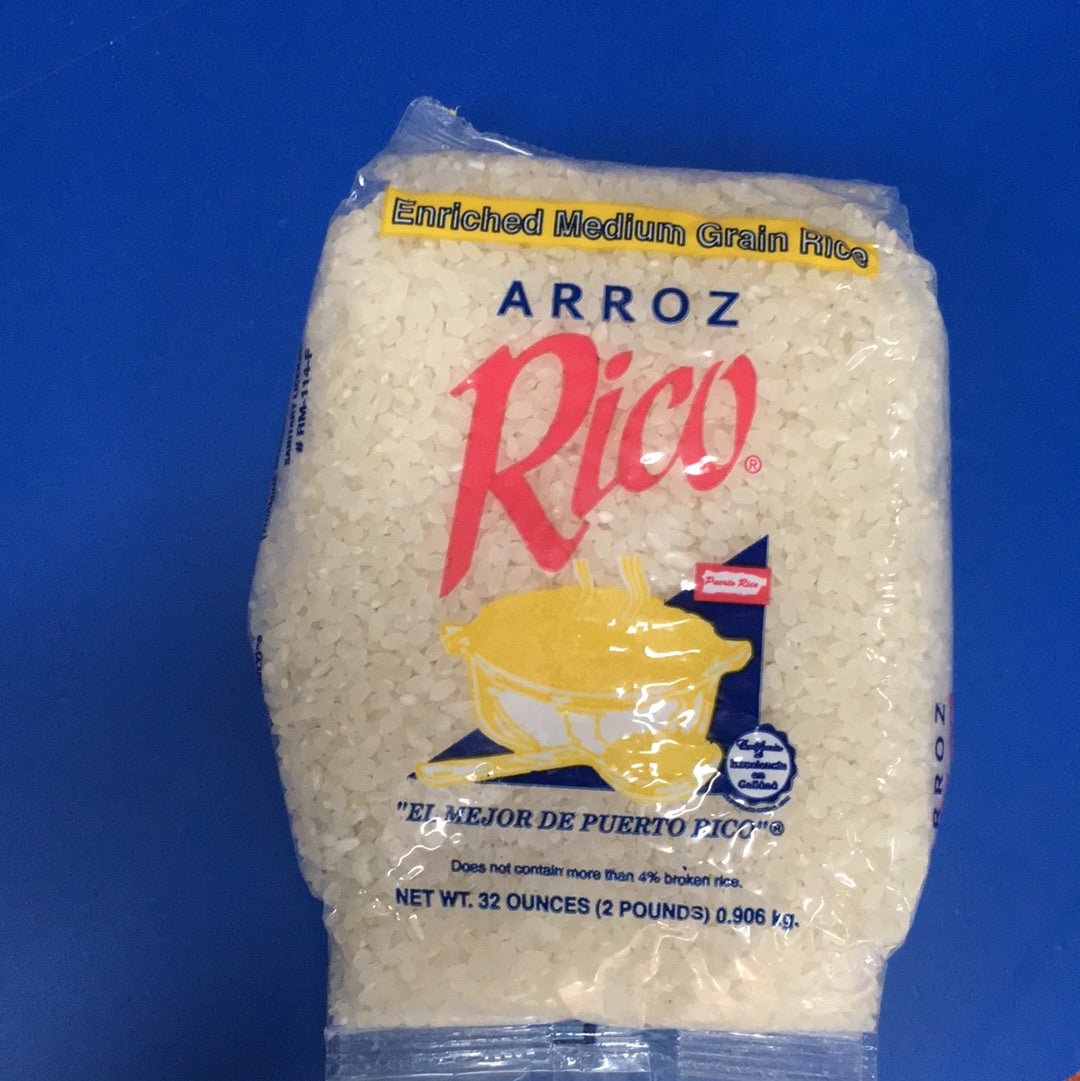 RICO RICE MEDIUM GRAIN 2 LB – RockMart 340