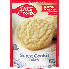 BETTY CROCKER SUGAR COOKIE MIX 17.5 OZ