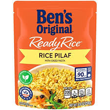 BEN'S READY RICE PILAF WITH ORZO PASTA 8.8 OZ