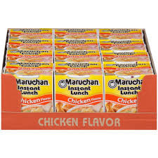 Maruchan Instant Chicken-Flavored Lunch Cups, 3-ct. Packs 12 case