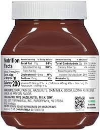 NUTELLA HAZELNUT SPREAD WITH COCOA 26.5 OZ