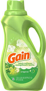 GAIN LIQUID FABRIC SOFTNER ORIGINAL 50 FO 60LD