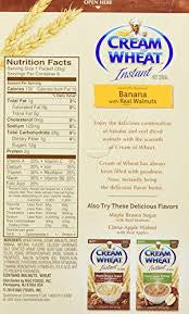 Cream of Wheat Banana with Real Walnuts 7.38 oz