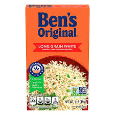 BEN'S LONG GRAIN WHITE RICE 1 LB