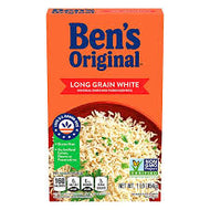 BEN'S LONG GRAIN WHITE RICE 1 LB