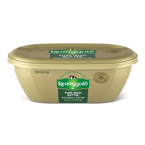 KERRYGOLD NATURALLY SOFTER PURT IRISH BUTTER 8 OZ