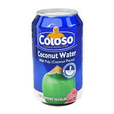 COLOSO COCONUT WATER WITH PULP 10.5 OZ
